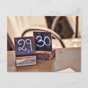 Cartão Postal 29º ou aniversário de 30 anos postal italiano