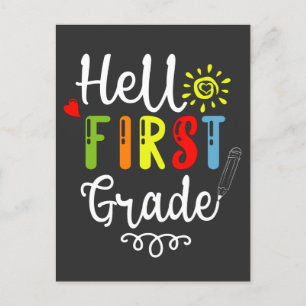 Cartão Postal 2/2- Alô Camisa De Primeiro Grau, Estudantes De Pr