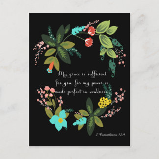 Cartão Postal 2 Corintianos 12:9