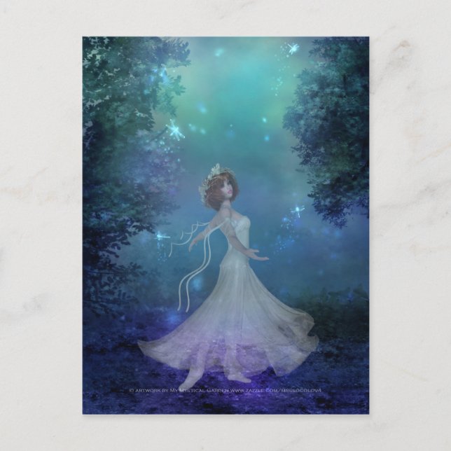 Cartão postal 2 para dança no Woods (Frente)