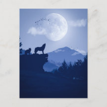 2D Paisagem do lobo de Howling