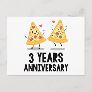 Cartão Postal 3º Aniversário 3 Anos