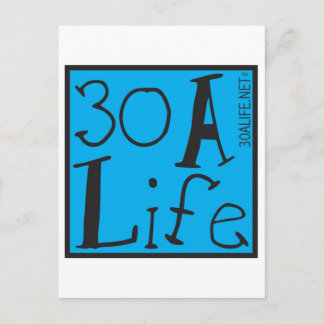 CARTÃO POSTAL 30 A LIFE