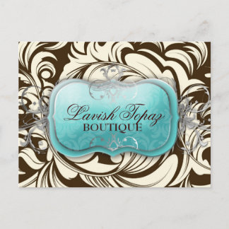 Cartão Postal 311 Lavish Topaz Brown Cream