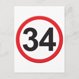 Cartão Postal 34 anos