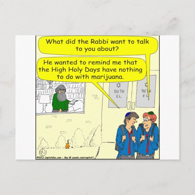 Cartão Postal 361 dias santos cartoon (Frente)