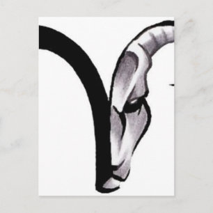 Cartão Postal 398ed2e311876f65315abc50c5e40934—aries-ram-tatuage