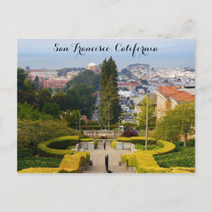 Cartão postal #3-2 da escadaria da rua Lyon em São