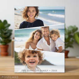 Cartão Postal 3 Colagem de Fotografias Irregulares - Arte Quadri