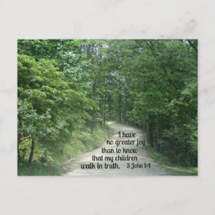 Cartão Postal 3 John 1:4