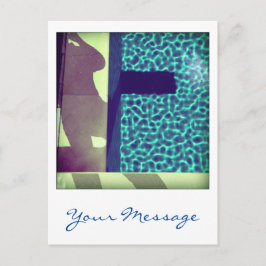 Cartão postal 3d personalizado de Piscina 10e05 do