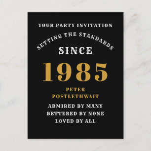 Cartão Postal 40º Aniversário 1985 Ouro Preto