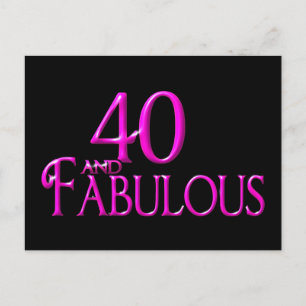 Cartão Postal 40 e Fabuloso