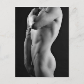 Cartão Postal 43120bw Art Nude