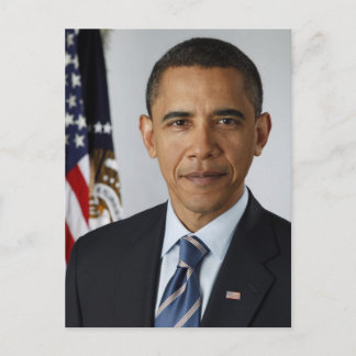 Cartão Postal 44 BARACK OBAMA Presidente dos Estados Unidos