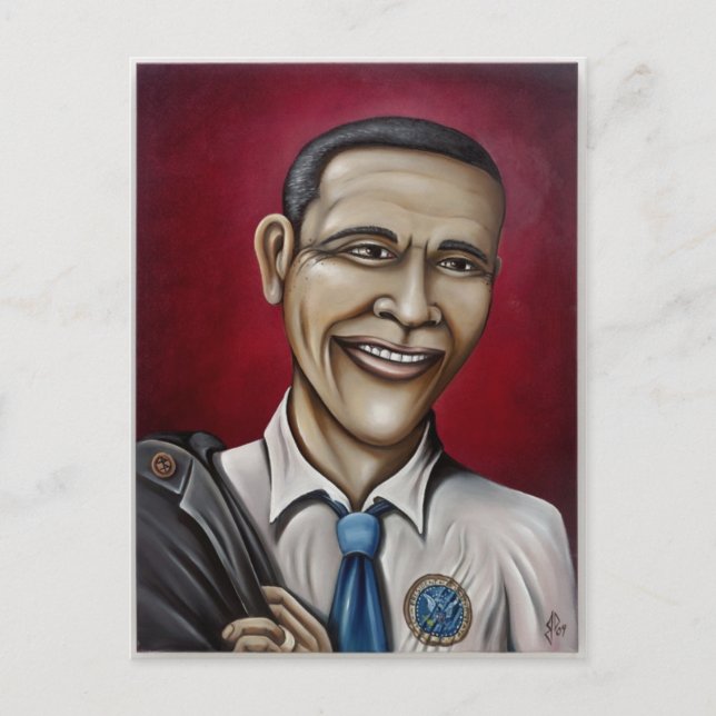Cartão Postal 44 (Barrack Obama) (Frente)