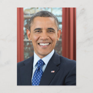 Cartão Postal 44 dos Estados Unidos Barack Obama