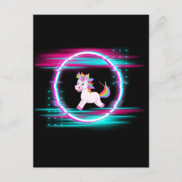 Cartão Postal 4.Amor com Unicórnio