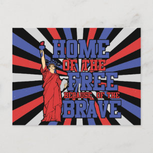 Cartão Postal 4 de julho