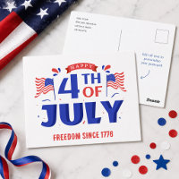 4 de Julho Feliz Dia da Independência, Liberdade 1