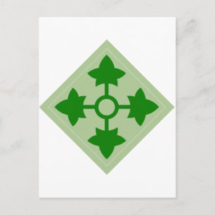 Cartão Postal 4th Infantry