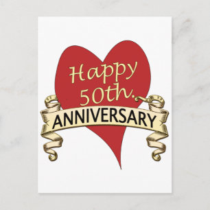 Cartão Postal 50º. Aniversário