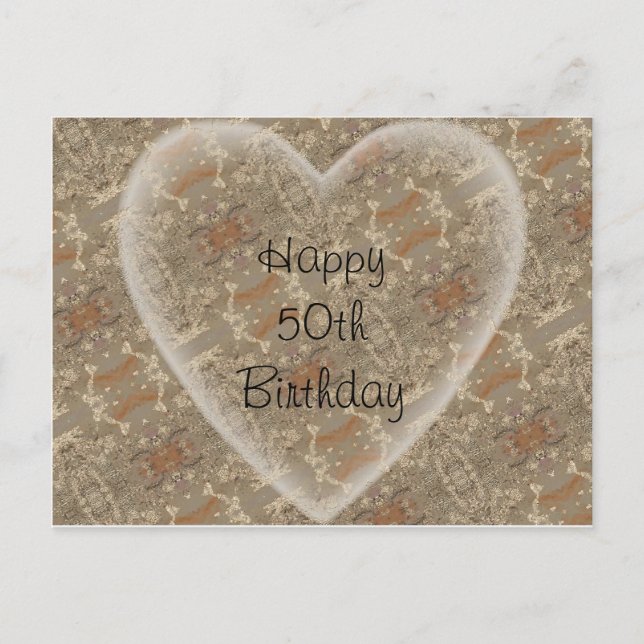 Cartão Postal 50. º Aniversário (Frente)