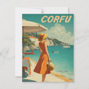 Cartão Postal 50 Corfu