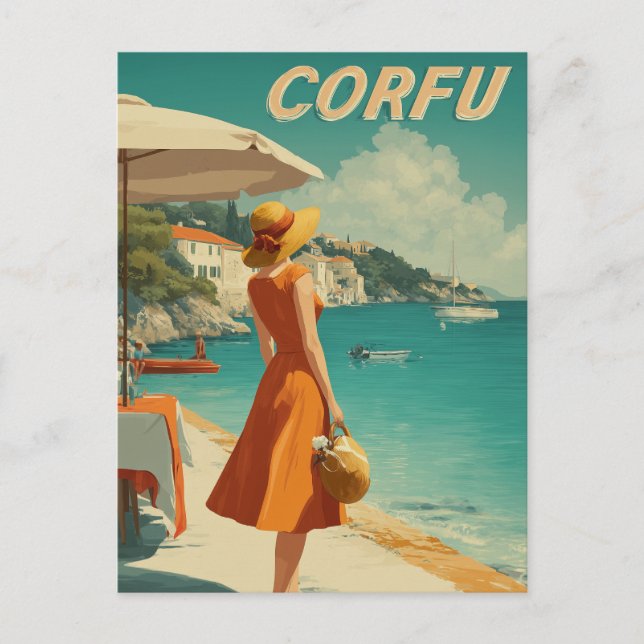 Cartão Postal 50 Corfu (Frente)