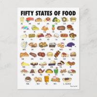 50 ESTADOS DA COMIDA Estados Unidos América Améric