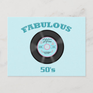 Cartão Postal 50 fabuloso