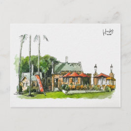 Cartão Postal 52: café do parque Victoria