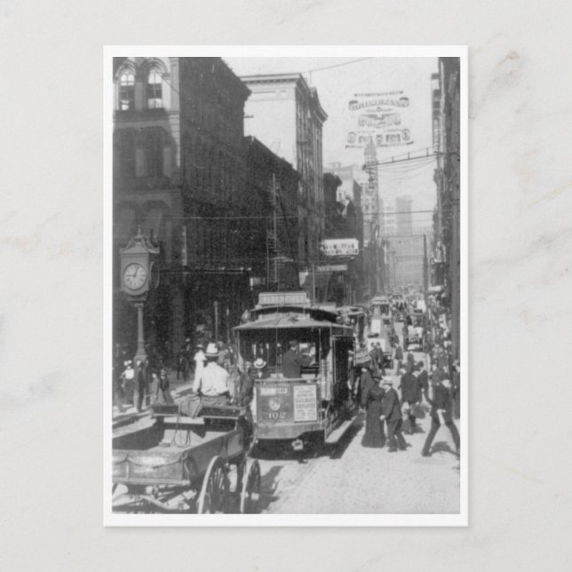 Cartão Postal 5 Ave, Pittsburgh (Frente)