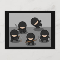 5 Pequenos ninjas