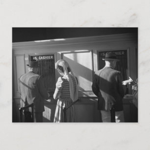 Cartão Postal $5 Window, Hialeah Park, 1939