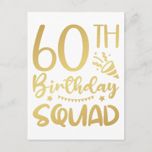 Cartão Postal 60º Aniversário do Esquadrão 60