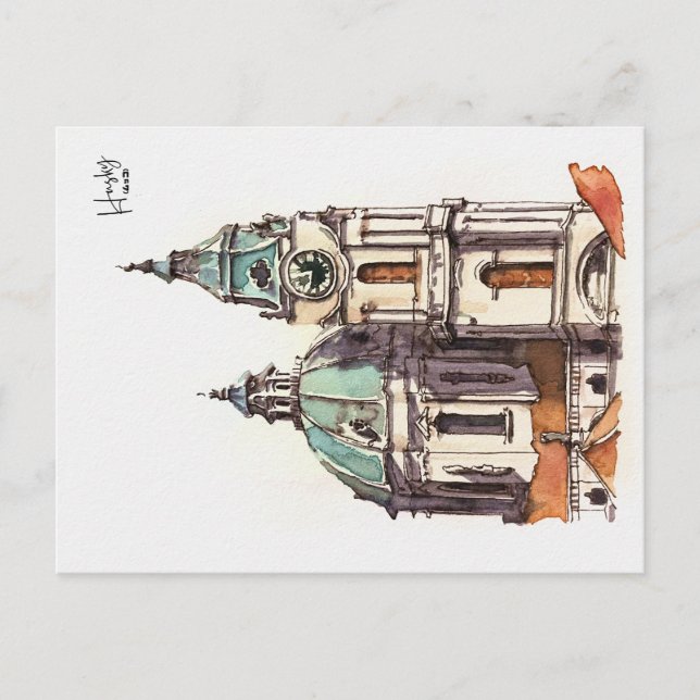 Cartão Postal 65: Praga (Frente)