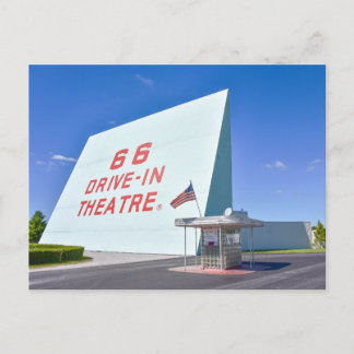 Cartão Postal 66 Drive-In Theatre, Rota 66, Carthage, Missouri