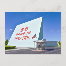 Cartão Postal 66 Drive-In Theatre, Route 66, Carthage, Missouri