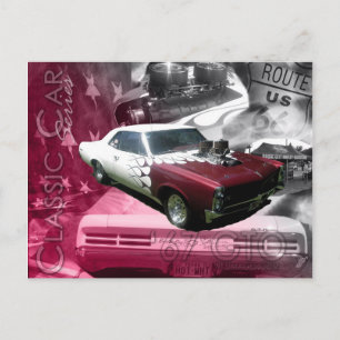 Cartão Postal 67 GTO - Série de Carros Clássicos