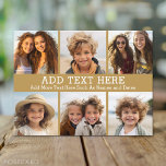 Cartão Postal 6 Colagem de Fotografias 2 Linhas de Texto — CAN E<br><div class="desc">Uma colagem de 6 fotos quadradas com 2 linhas de texto destacadas no meio. Adicione "GRANDPA" ou "PAI" com foto das crianças e faça uma lembrança fofa para a família. Adicione seus fotos favoritos a este modelo divertido. Você pode usar fotos quadradas ou quaisquer fotos para esta grade.</div>