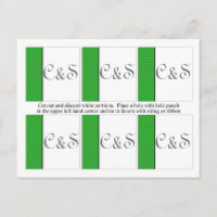 6 Tags Favoráveis do Neon Verde/Cinza Moderno Chev