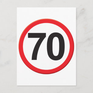 Cartão Postal 70 anos