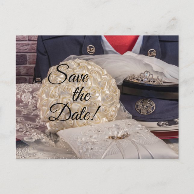 Cartão Postal 7263-Casamento Militar (Frente)