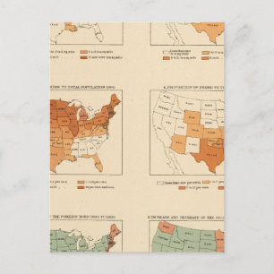 Cartão Postal 72 Densidade, proporção, aumento, nascer estrang