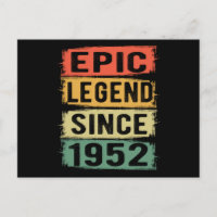 73 Anos De Idade Dia 1952 Legenda Epic 73º Anivers