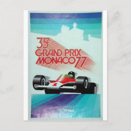 Cartão Postal 77 Monoco Grande Prix