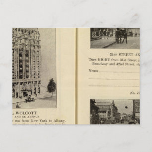 Cartão Postal 79496 Hotel Wolcott Broadway em 31º e 42º