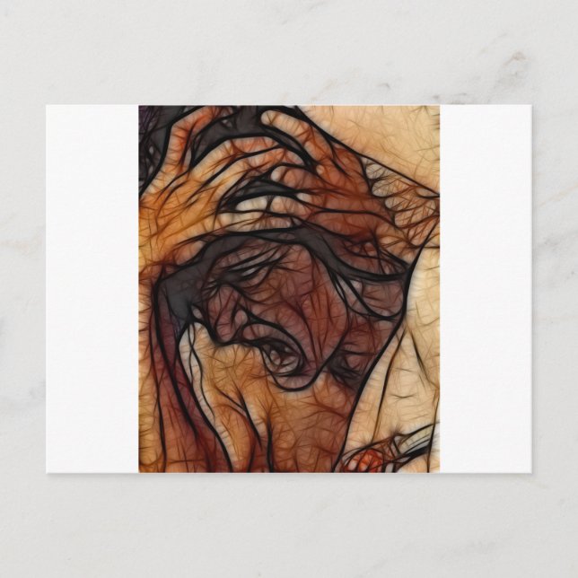 Cartão Postal 7 - Engrenagem do gritar do inferno (Frente)