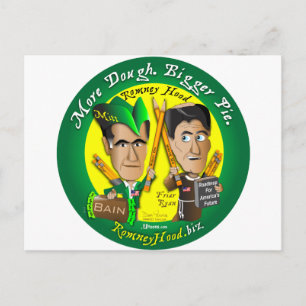 Cartão Postal 7. Mais Dough. PIZ Maior